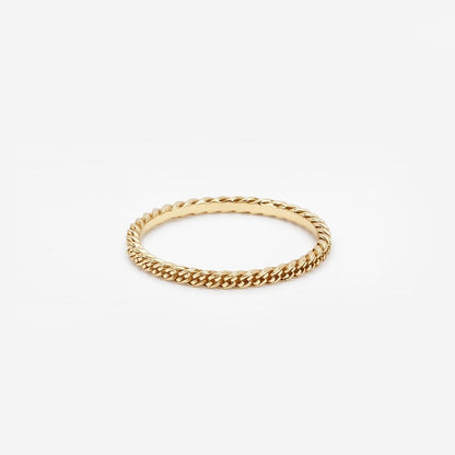 BUDDHA TO BUDDHA NATHALIE STACKING RING VERGULD
