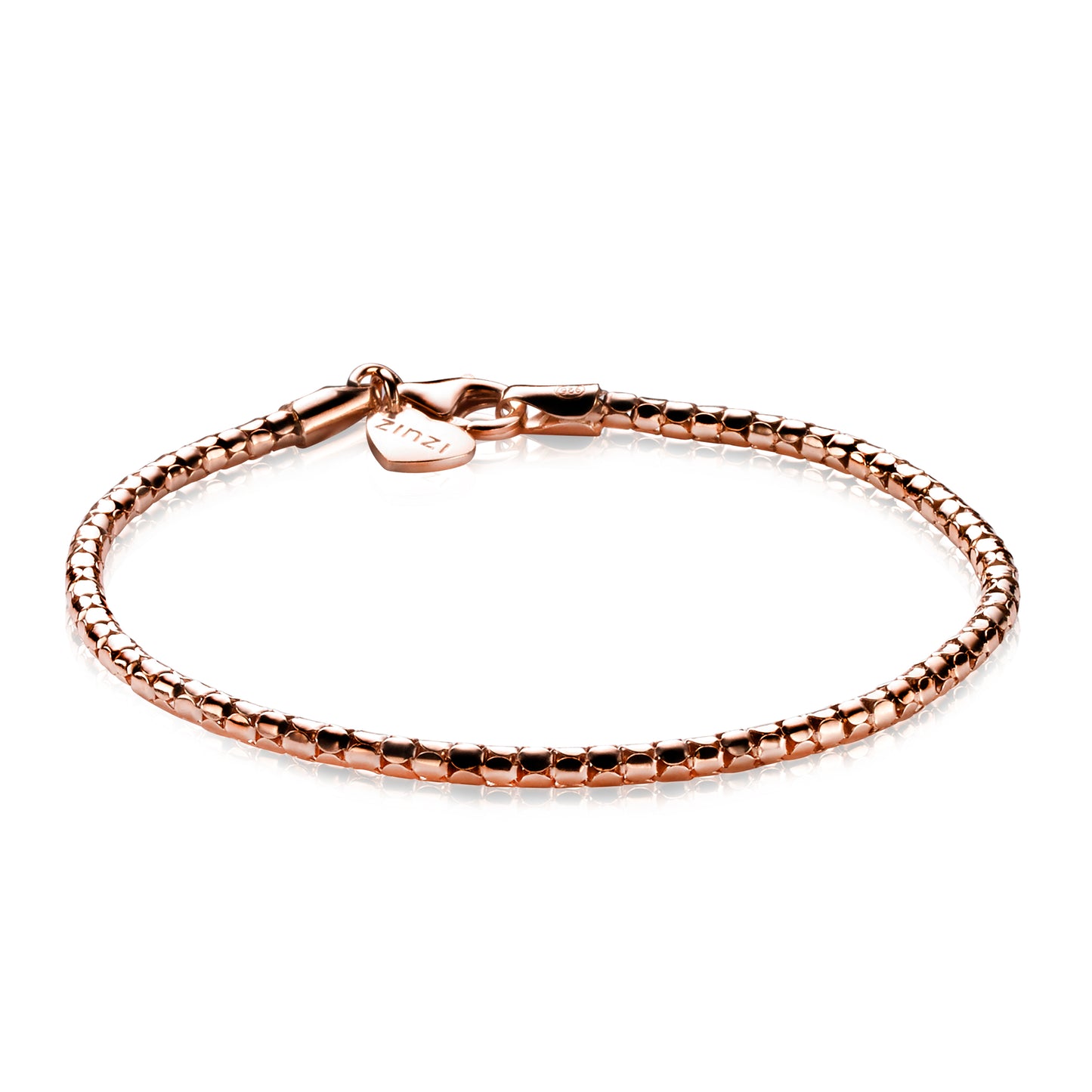 ZINZI HORLOGE ARMBAND ROSE VERGULD
