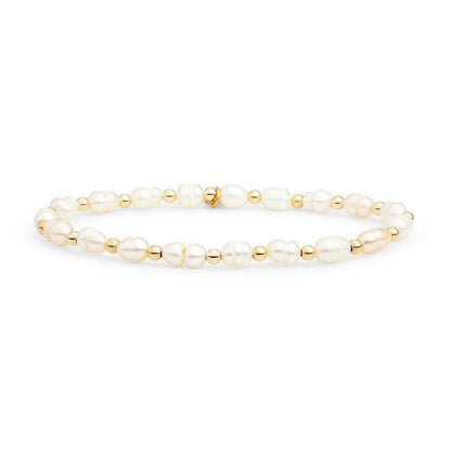 SPARKLING Bracelet Pearl Interstellar Gold 3MM