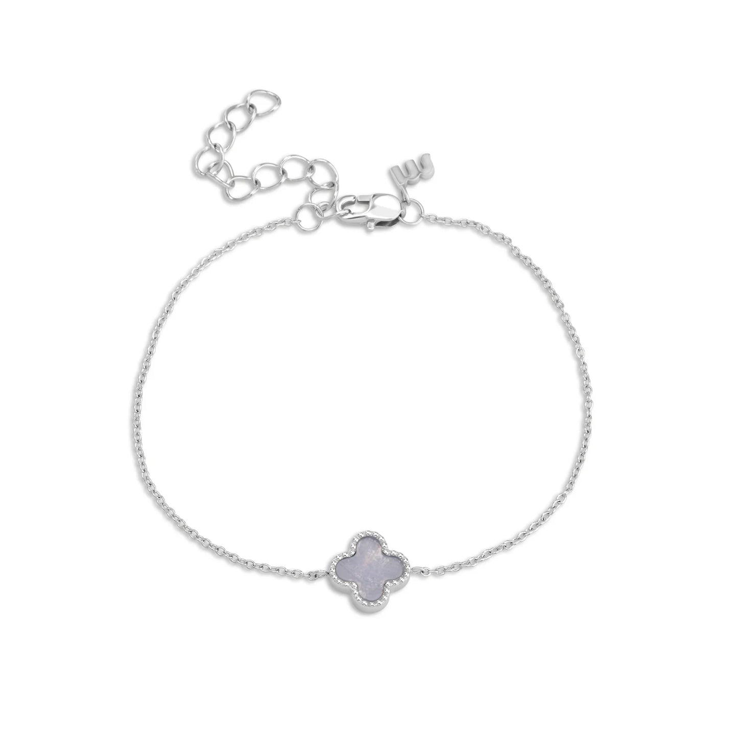 Melano Friends Larissa Juniper Armband Blue Lace Agate