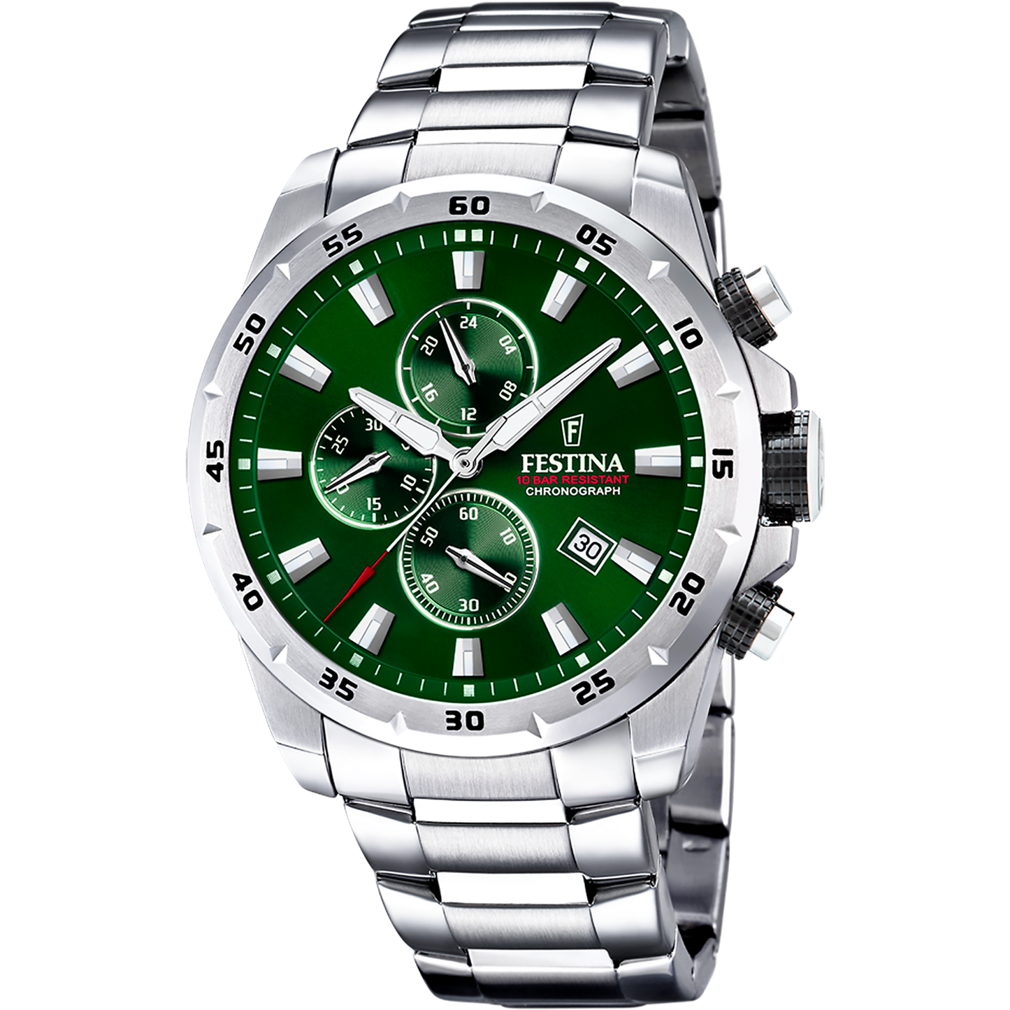 FESTINA HEREN HORLOGE GROEN TIMLESS CHRONOGRAPH F20463/3