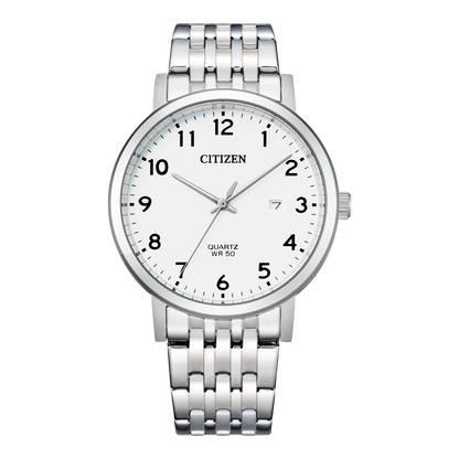 CITIZEN Quartz Horloge voor Heren – Witte Wijzerplaat BI5070-57A