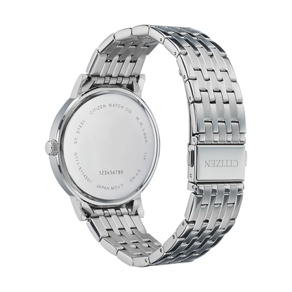 CITIZEN Quartz Horloge voor Heren – Witte Wijzerplaat BI5070-57A