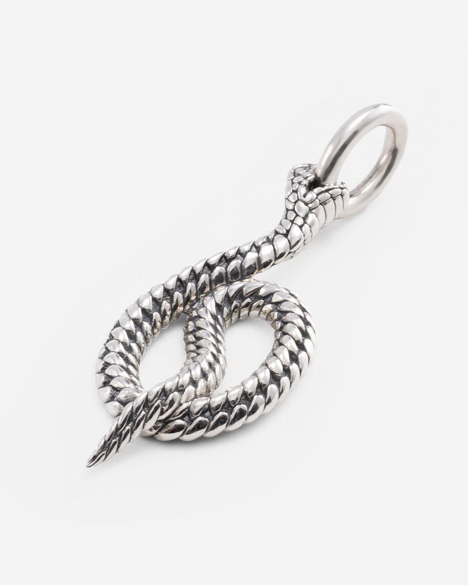 BUDDHA TO BUDDHA HANGER BEN SLANG ZILVER