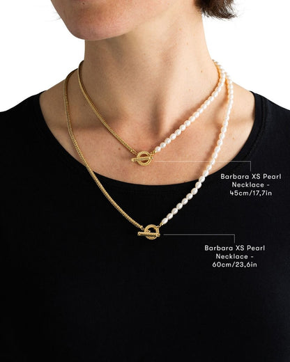 BUDDHA TO BUDDHA BARBARA MINI PAREL KETTING VERGULD 45 CM
