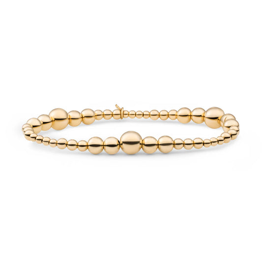 SPARKLING Bracelet Wave Mix Gold