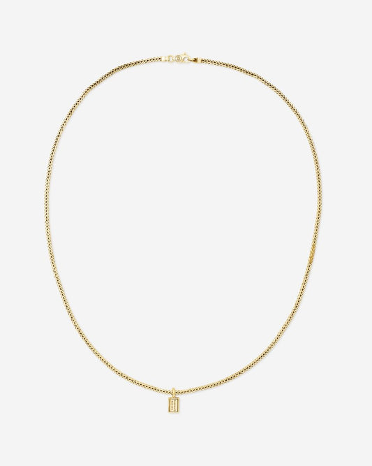BUDDHA TO BUDDHA KETTING BARBARA XS VERGULD 50 CM