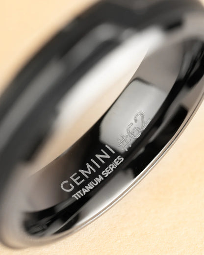 GEMENI REX TITANIUM RING