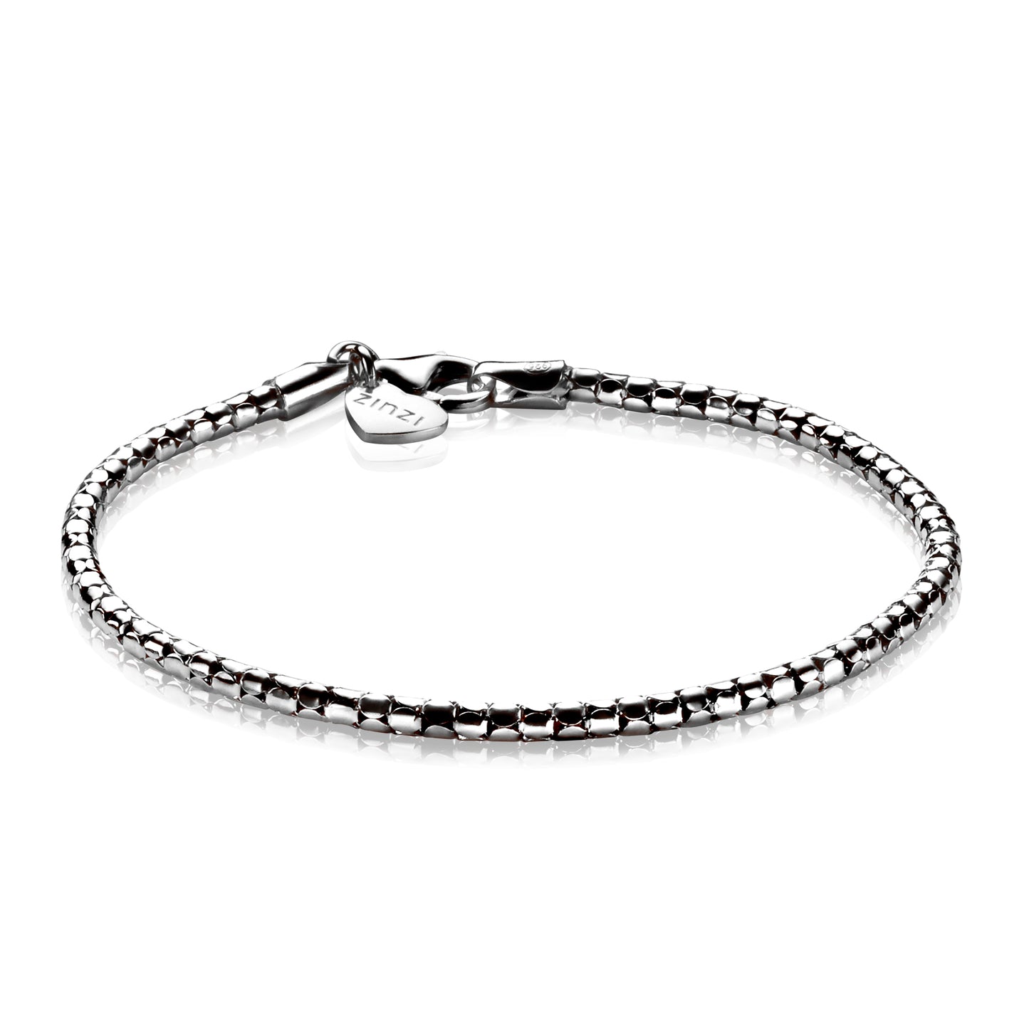 ZINZI HORLOGE ARMBAND ZILVER
