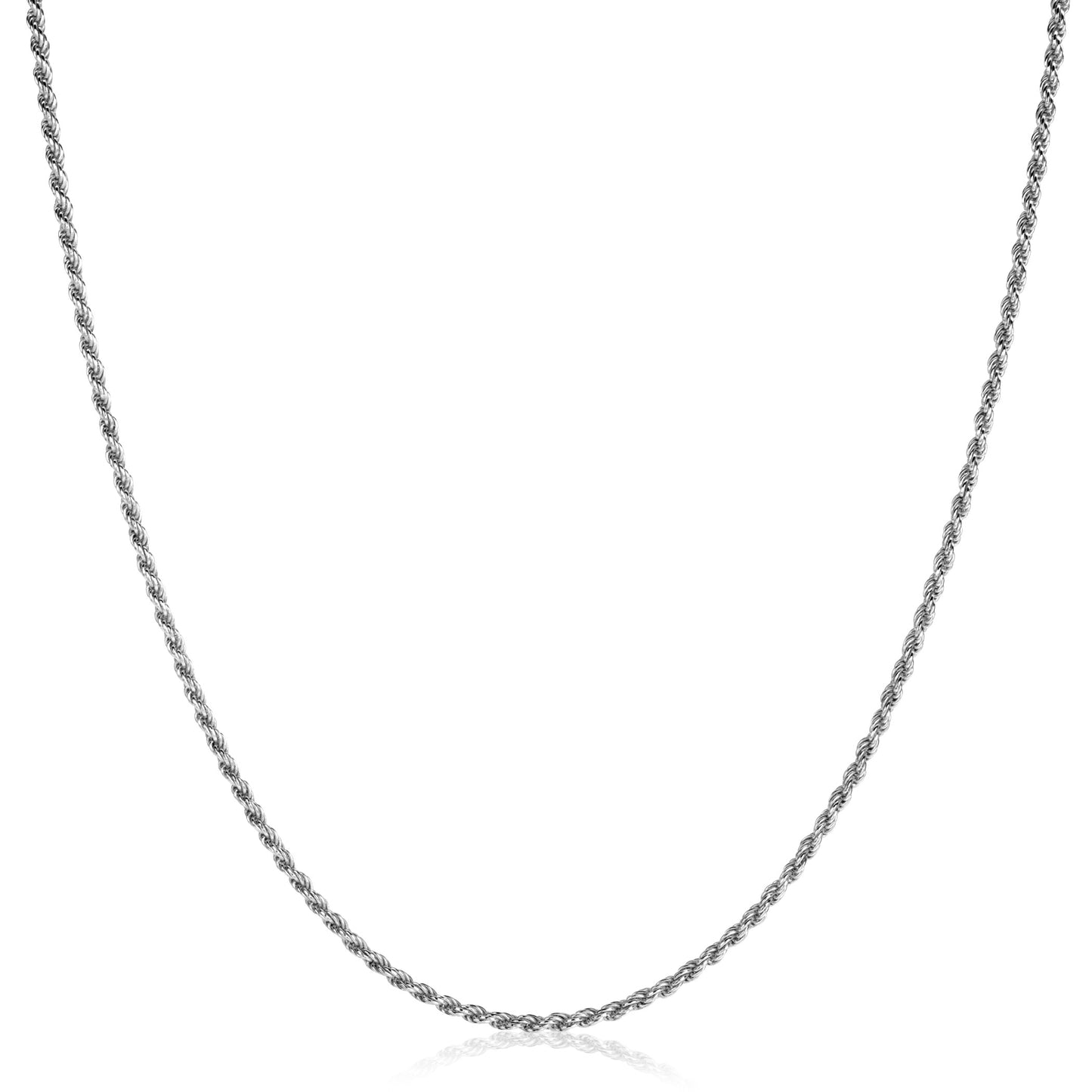 ZINZI zilveren koord ketting ZILC-K60 60 CM