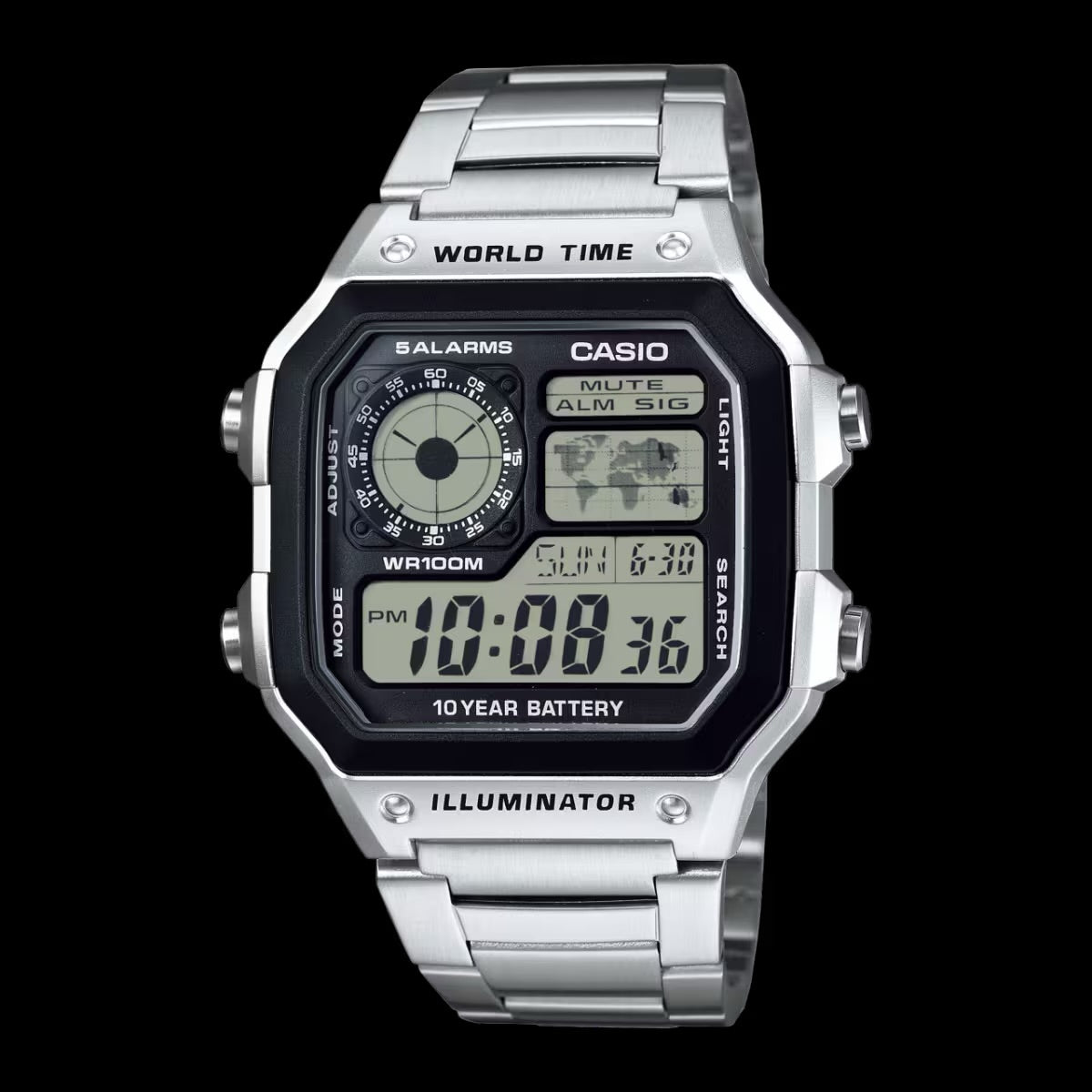Casio horloge AE-1200WHD-1AV