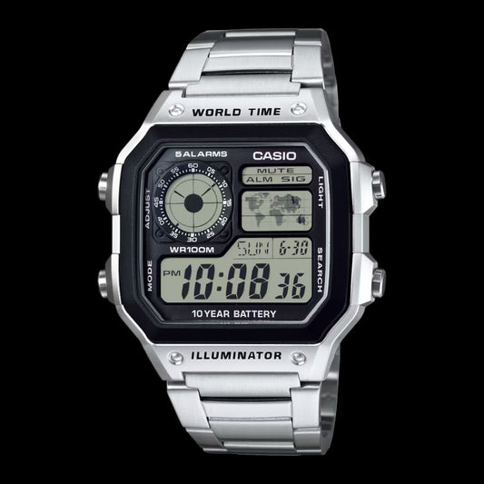 Casio horloge AE-1200WHD-1AV