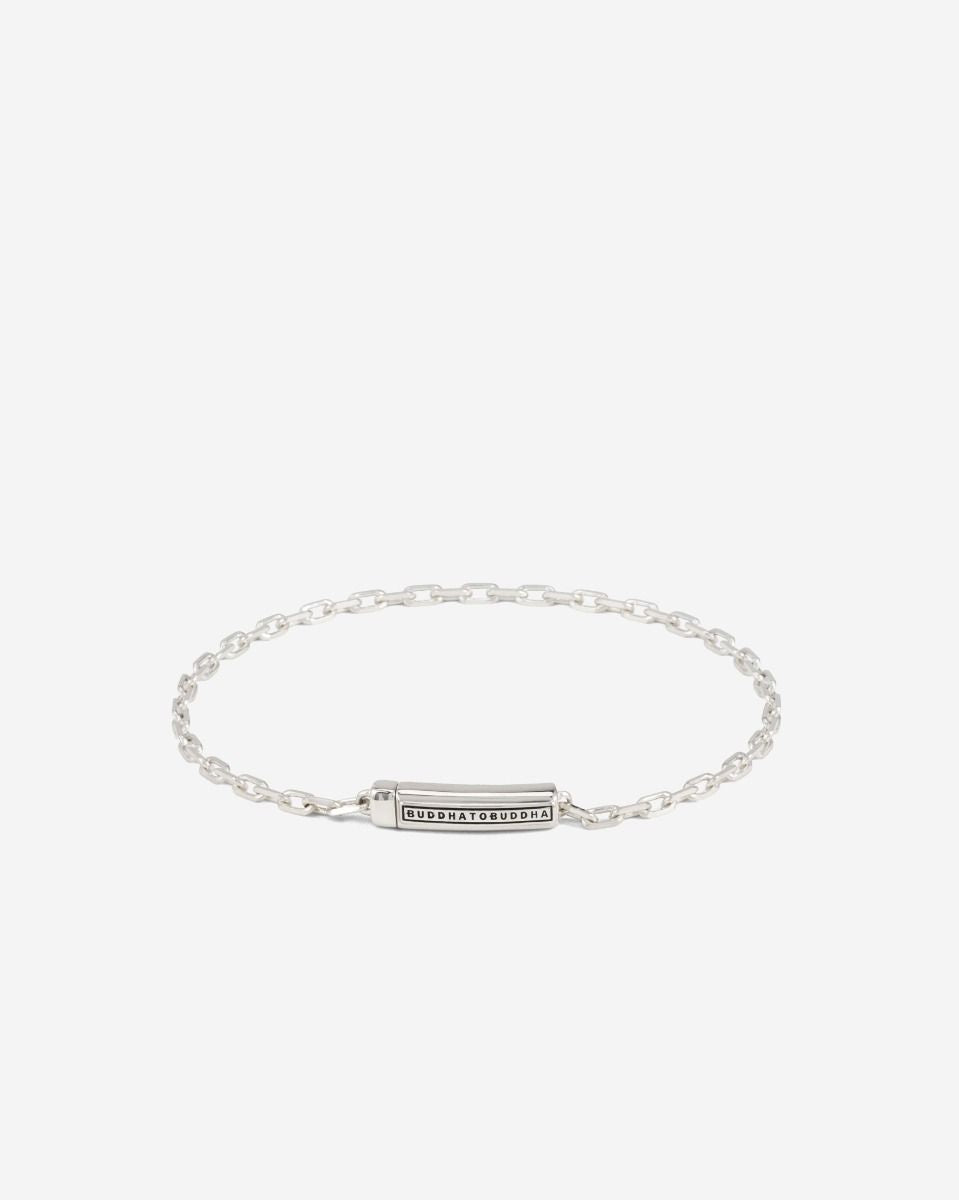BUDDHA TO BUDDHA PERMANENTE ARMBAND LINK ZILVER