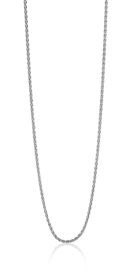 ZINZI PALMIER COLLIER 45CM ZILVER ZILC-P45