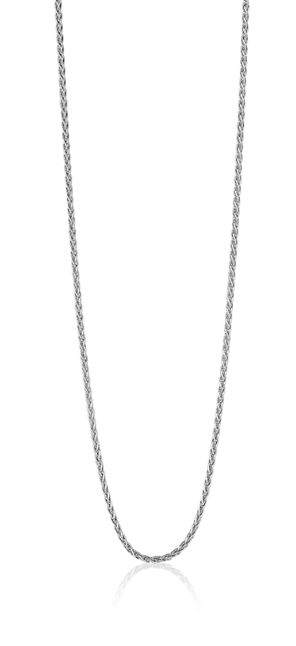 ZINZI PALMIER COLLIER 45CM ZILVER ZILC-P45