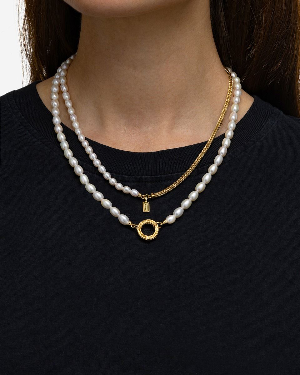 BUDDHA TO BUDDHA BARBARA XS PAREL KETTING VERGULD 50CM