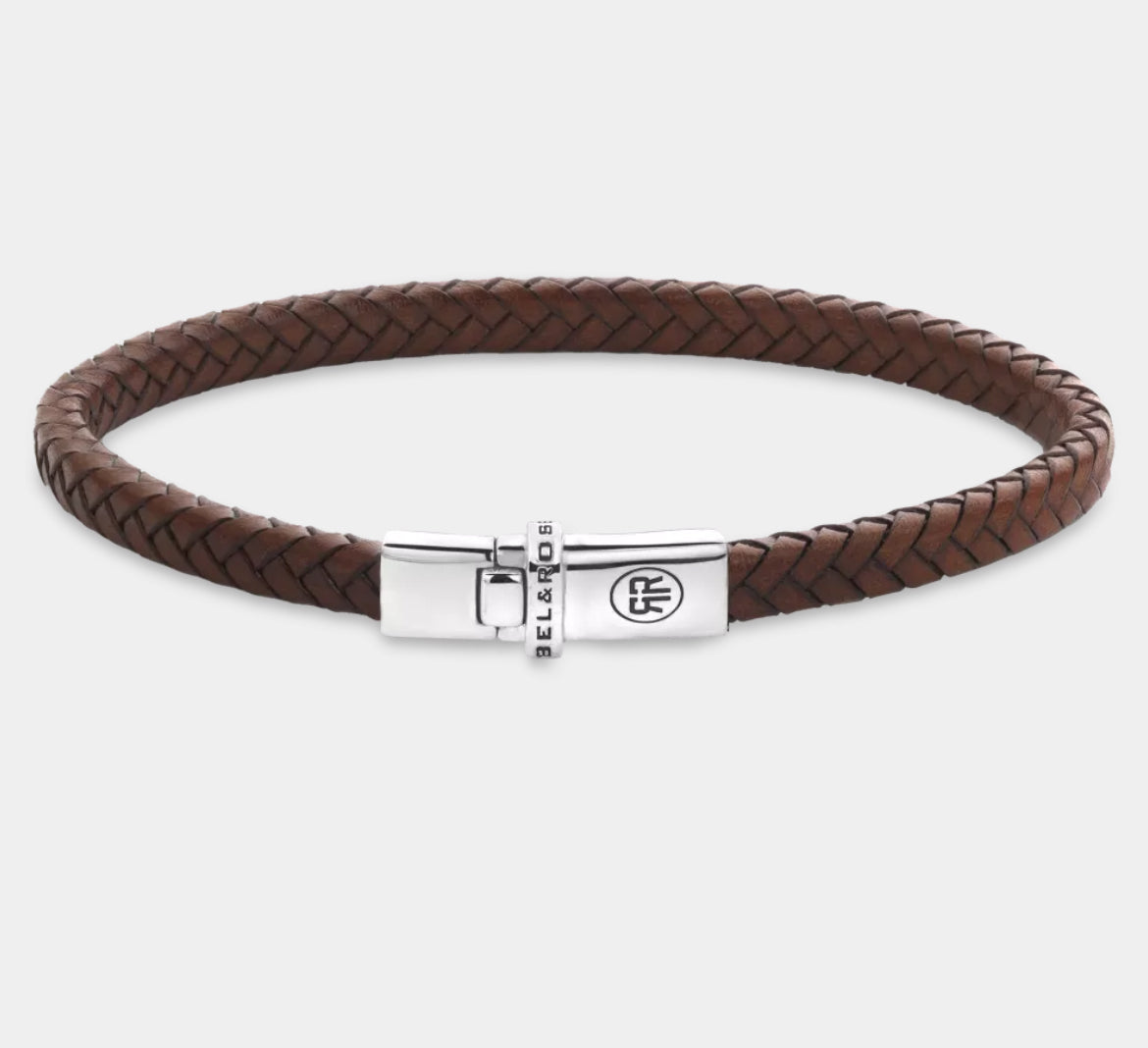 Rebel & Rose Xtra Small Braided Cognac