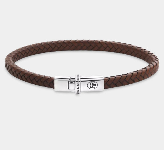 Rebel & Rose Xtra Small Braided Cognac