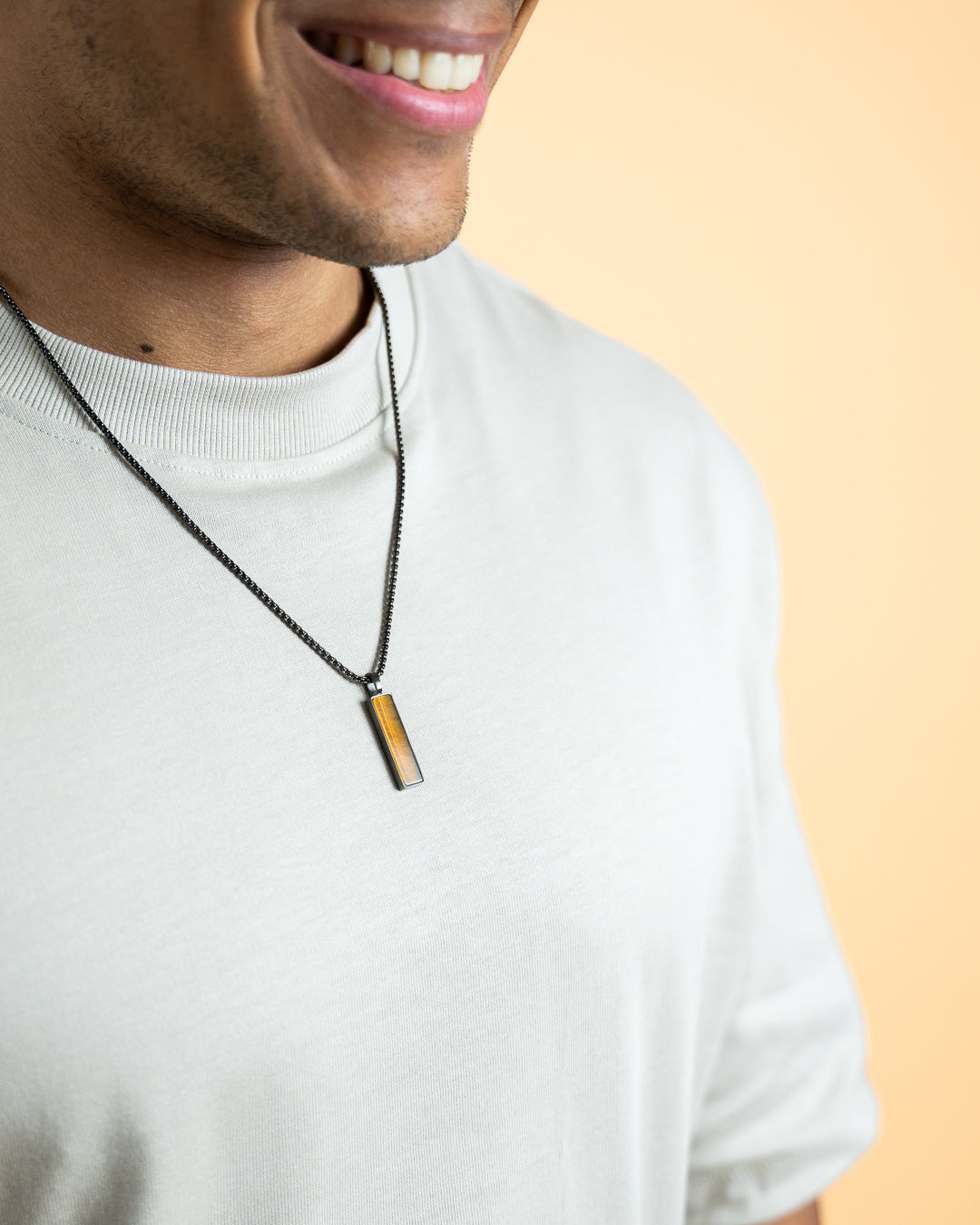 GEMINI Galli Necklace Black Tiger Eye