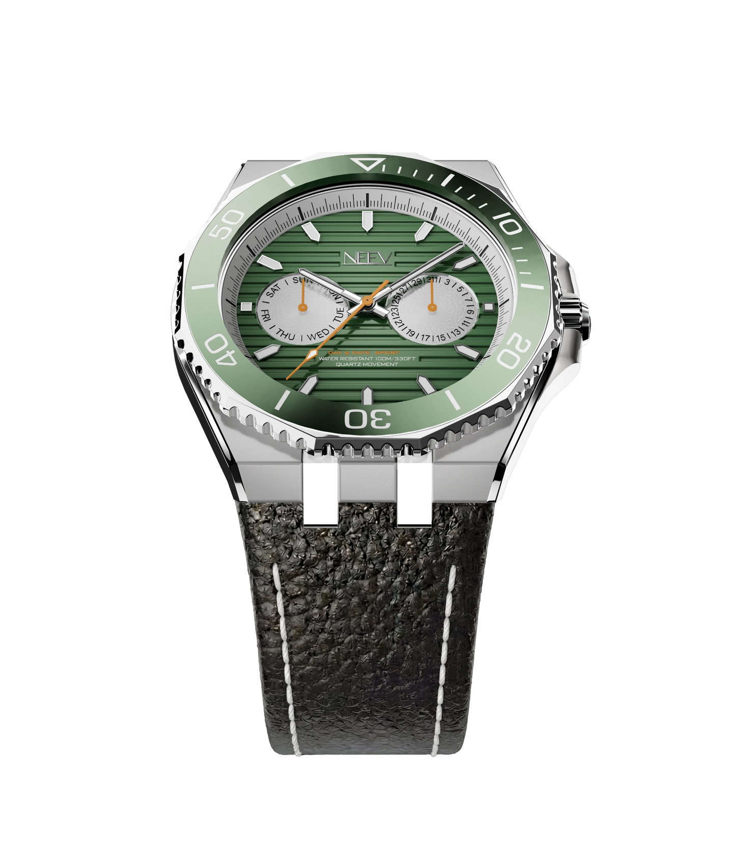 NEEV Forrest Sport Leder Zwart