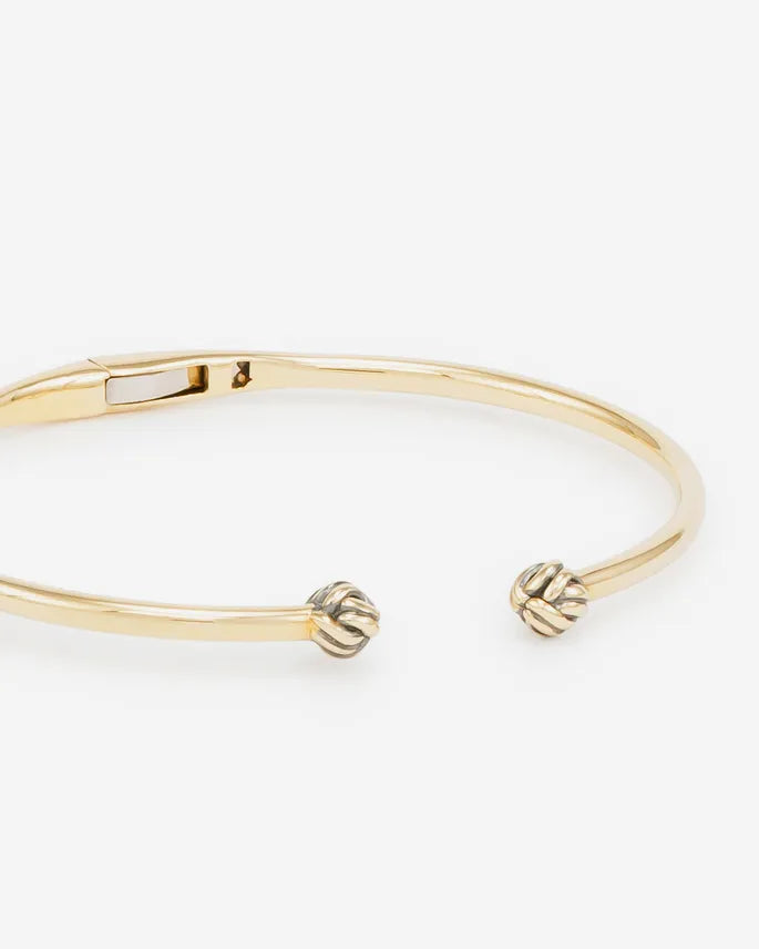 BUDDHA TO BUDDHA BANGLE REFINED KATJA GOUD 14KT