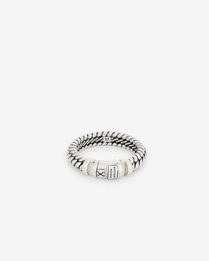 BUDDHA TO BUDDHA BEN XS LOCK RING SILVER