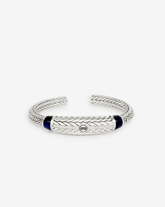 BUDDHA TO BUDDHA ELLEN STONE CUFF TIGEREYE NAVY