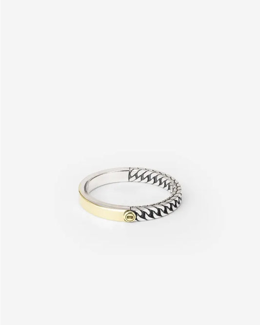 BUDDHA TO BUDDHA ESTHER MINI DUAL RING BICOLOR