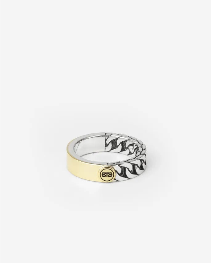 BUDDHA TO BUDDHA ESTHER SMALL DUAL RING BICOLOR