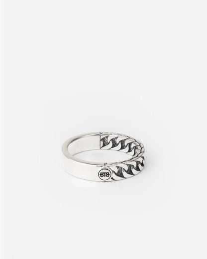 BUDDHA TO BUDDHA ESTHER SMALL DUAL RING SILVER