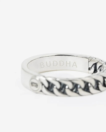 BUDDHA TO BUDDHA ESTHER SMALL DUAL RING SILVER