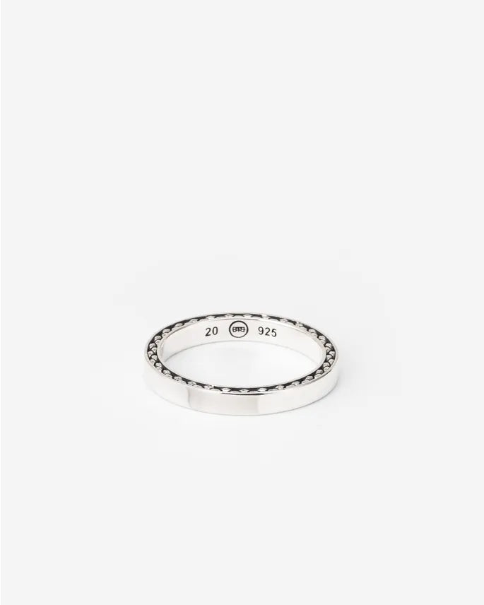 BUDDHA TO BUDDHA GEORGE MINI SMOOTH RING SILVER