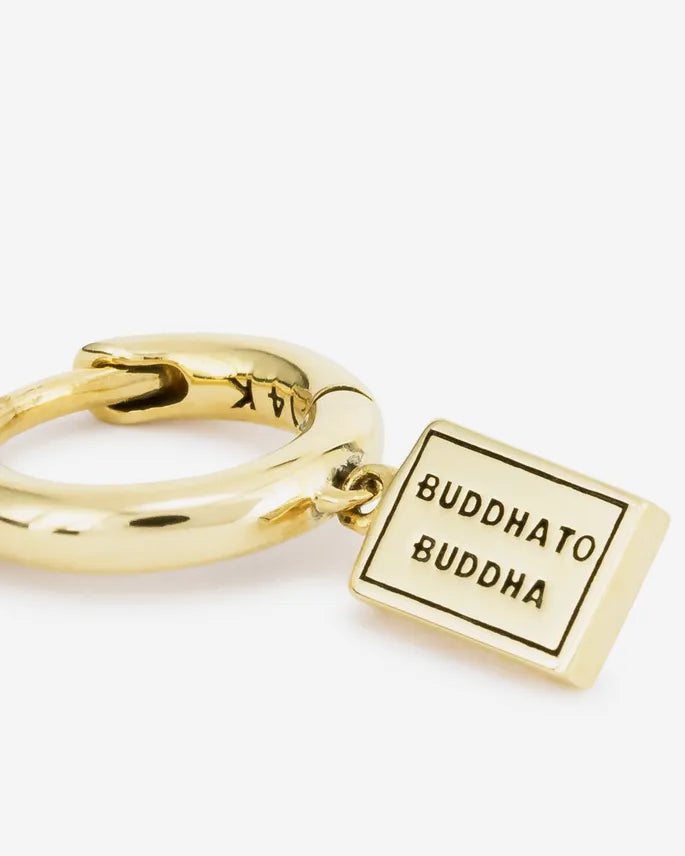 BUDDHA TO BUDDHA OORBEL ESSENTIAL LOGO 14KT GOUND SINGLE PIECE