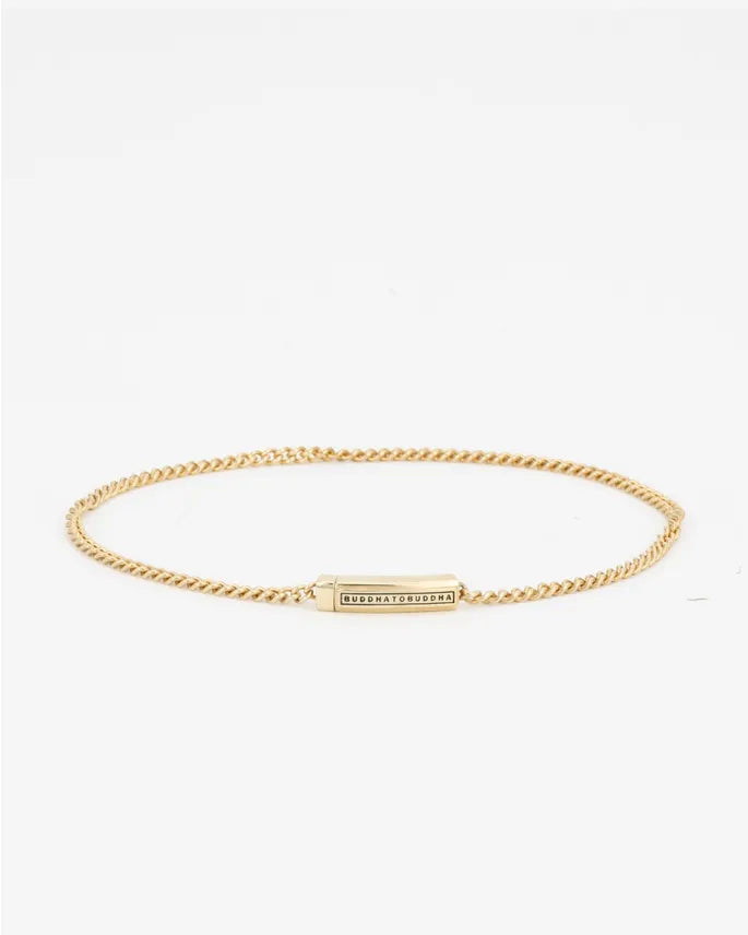 BUDDHA TO BUDDHA PERMANT BRACLET VERGULD GOUD