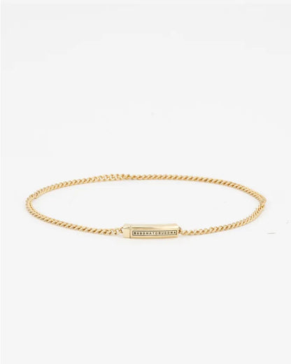 BUDDHA TO BUDDHA PERMANT BRACLET VERGULD GOUD