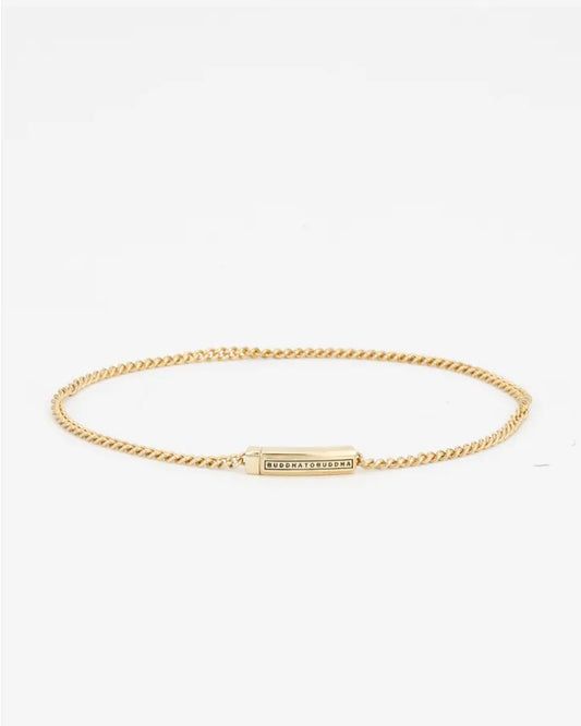 BUDDHA TO BUDDHA PERMANT BRACLET VERGULD GOUD