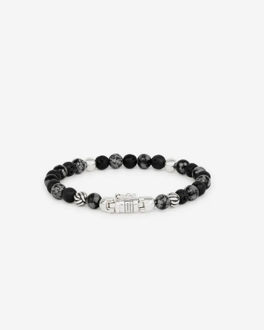 BUDDHA TO BUDDHA SPIRIT BEAD MINI ARMBAND SNOWFLAKE