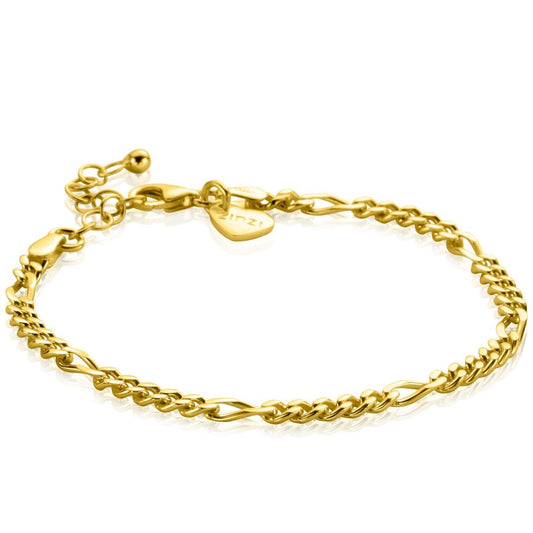 ZINZI ARMBAND GOLD PLATED ZIA2291G