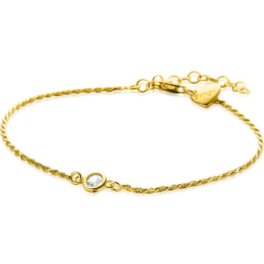 ZINZI ARMBAND GOLD PLATED ZIA2461Y