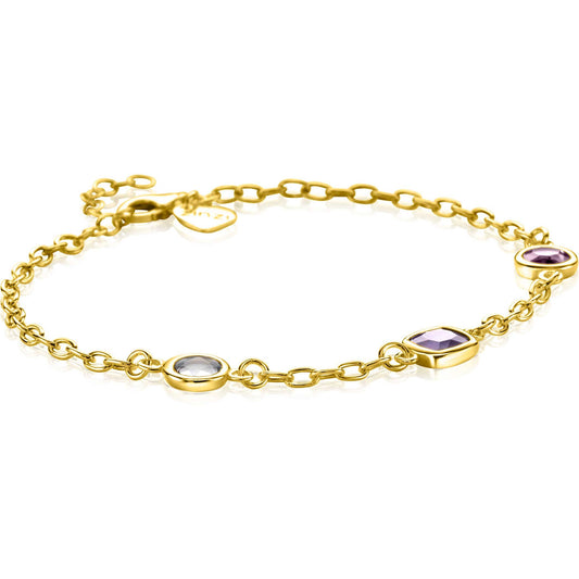 ZINZI ARMBAND GOLD PLATED ZIA2525G