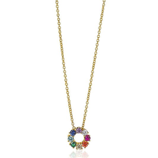 ZINZI KETTING REGENBOOG ZIC2172