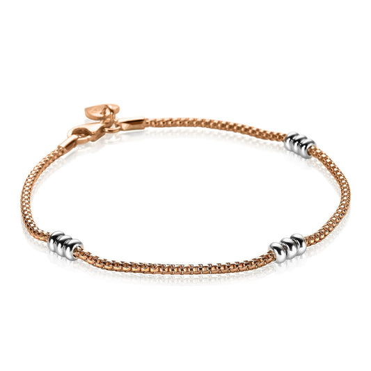 ZINZI ARMBAND ROSE GOLD FANTASIE ZIA1421B