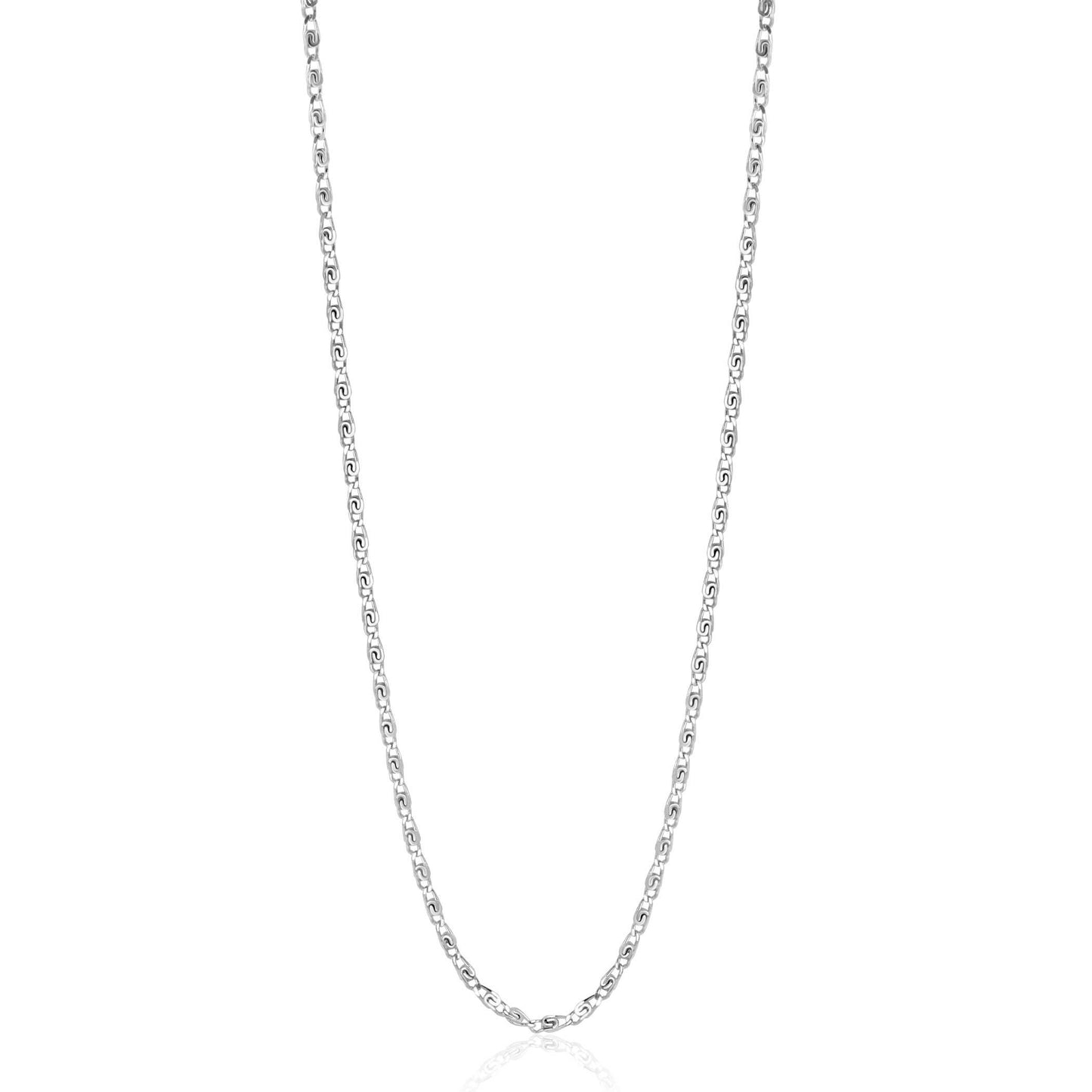 ZINZI COLLIER ZILVER FANTASIE 42/45CM