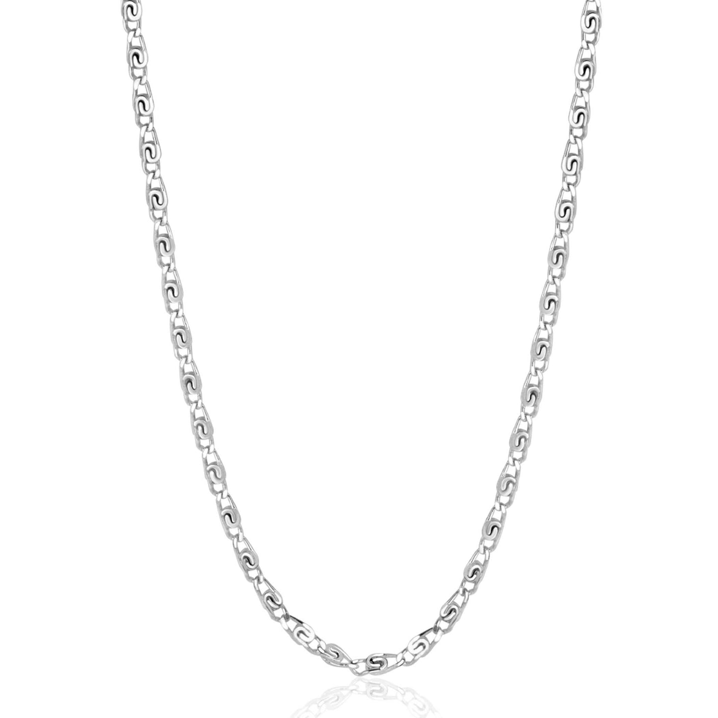 ZINZI COLLIER ZILVER FANTASIE 42/45CM