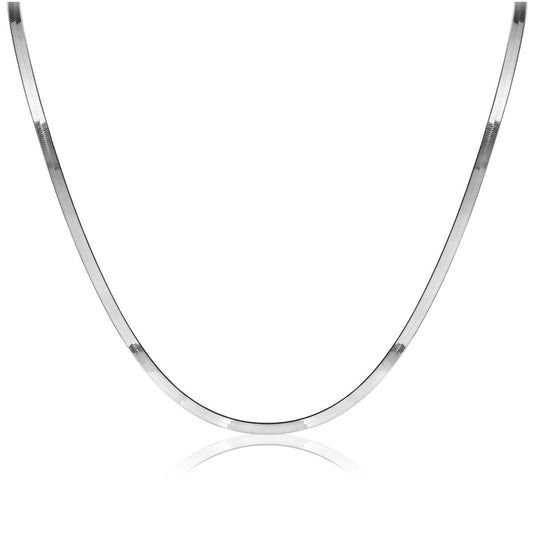 ZINZI COLLIER PLAT SLANG 3.5MM 45CM