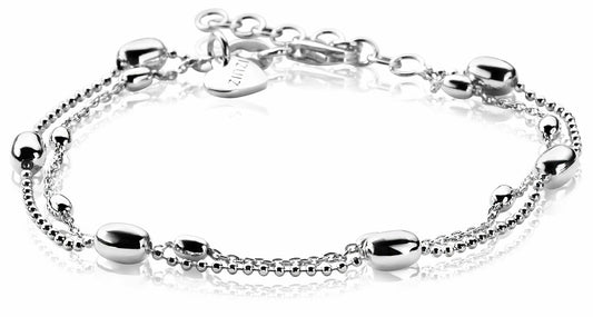 ZINZI STRENGEN ARMBAND MET OVALE SCHAKELS