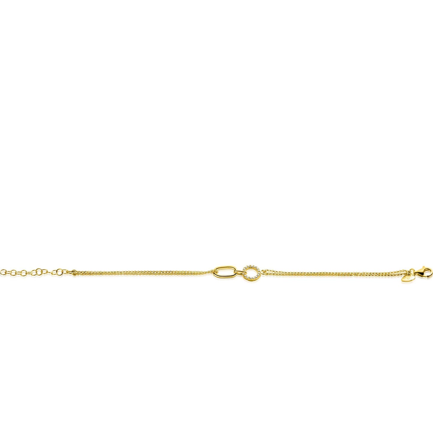 ZINZI ARMBAND GOLD PLATED