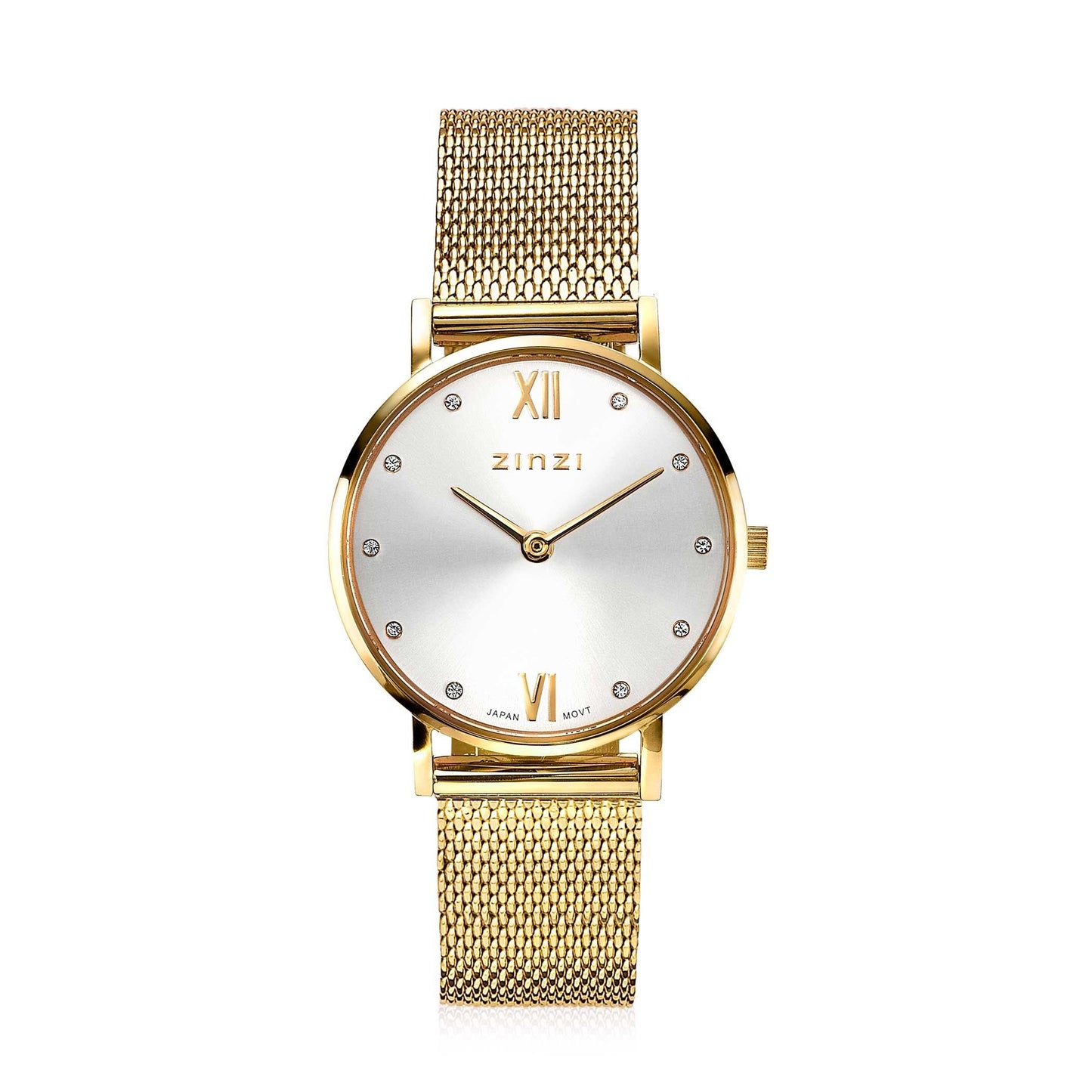 ZINZI HORLOGE GOUDLADY MESH BAND ZIW633M