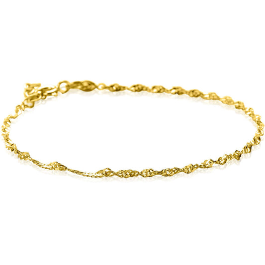 ZINZI GOLD 14KT ARMBAND SINGAPORE SCHAKEL ZGO501