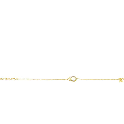 ZINZI GOLD 14KT COLLIER ZIRCONIA ZGO460